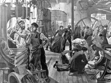 Zeichnung von Johann Bahr, 1889.